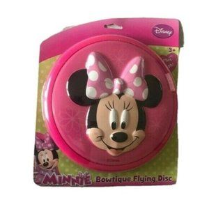 Disney Minnie Mouse Bowtique 9" 3-D Flying Disc